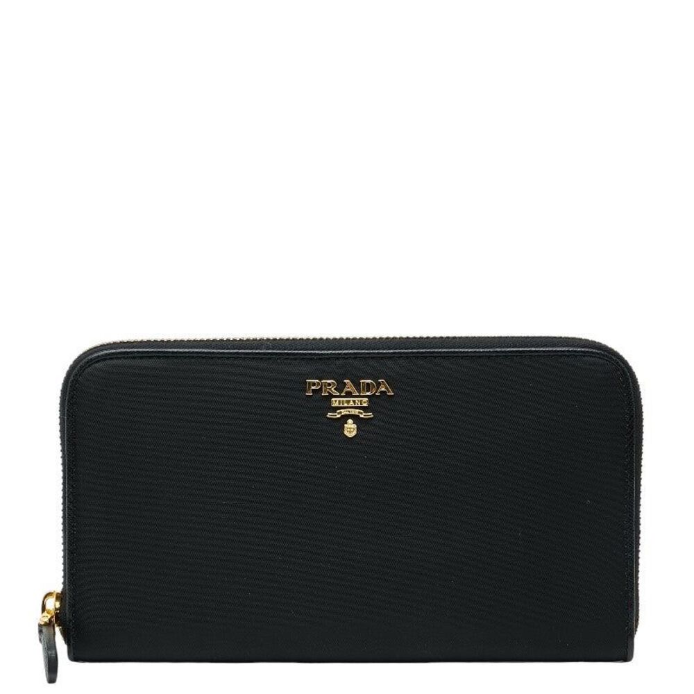 Prada Round Zip Long Wallet 1M0506